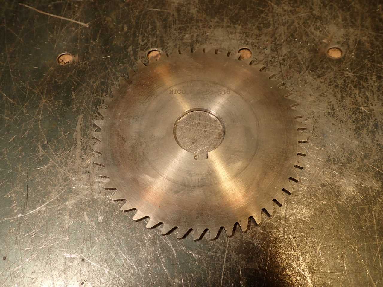 NT Co .109" Metal Slitting Saw Milling Cutter 4-1/4" OD 1" Horizontal Arbor Hole - MILLING TOOLS