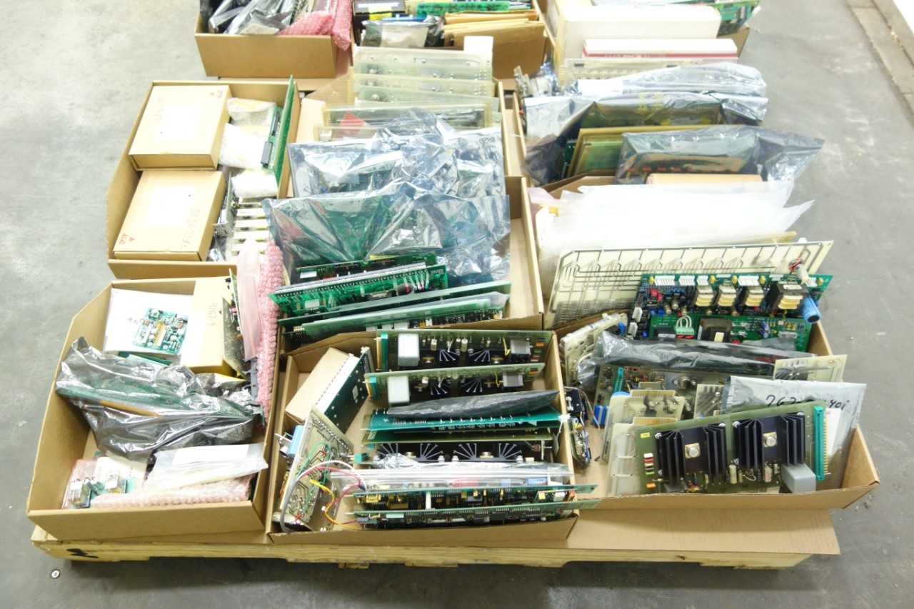 2 PALLETS OF ASSORTED PCB CIRCUIT BOARDS - AUTOMATION & CONTROLS