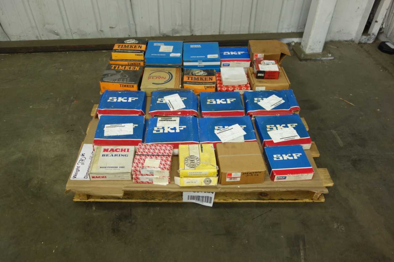 PALLET OF ASSORTED ROLLER BEARINGS - BEARINGS