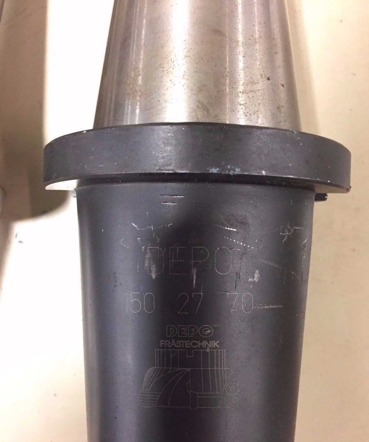 Slightly Uset Set of 2 CAT50 NMTB DEPO Holders - MACHINE TOOLING