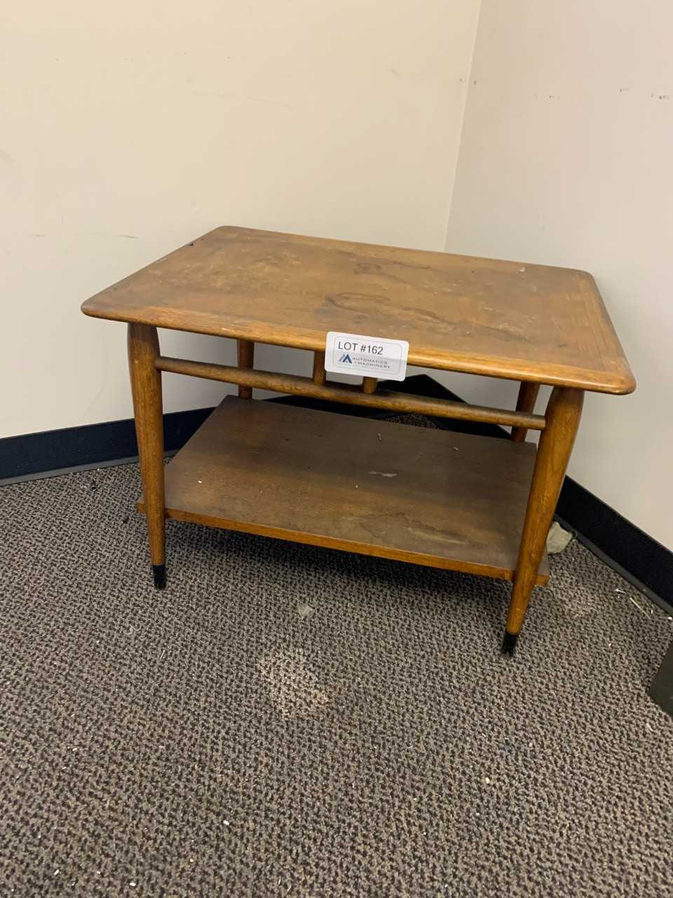 Small Wooden End Table - PLANT & FACILITY