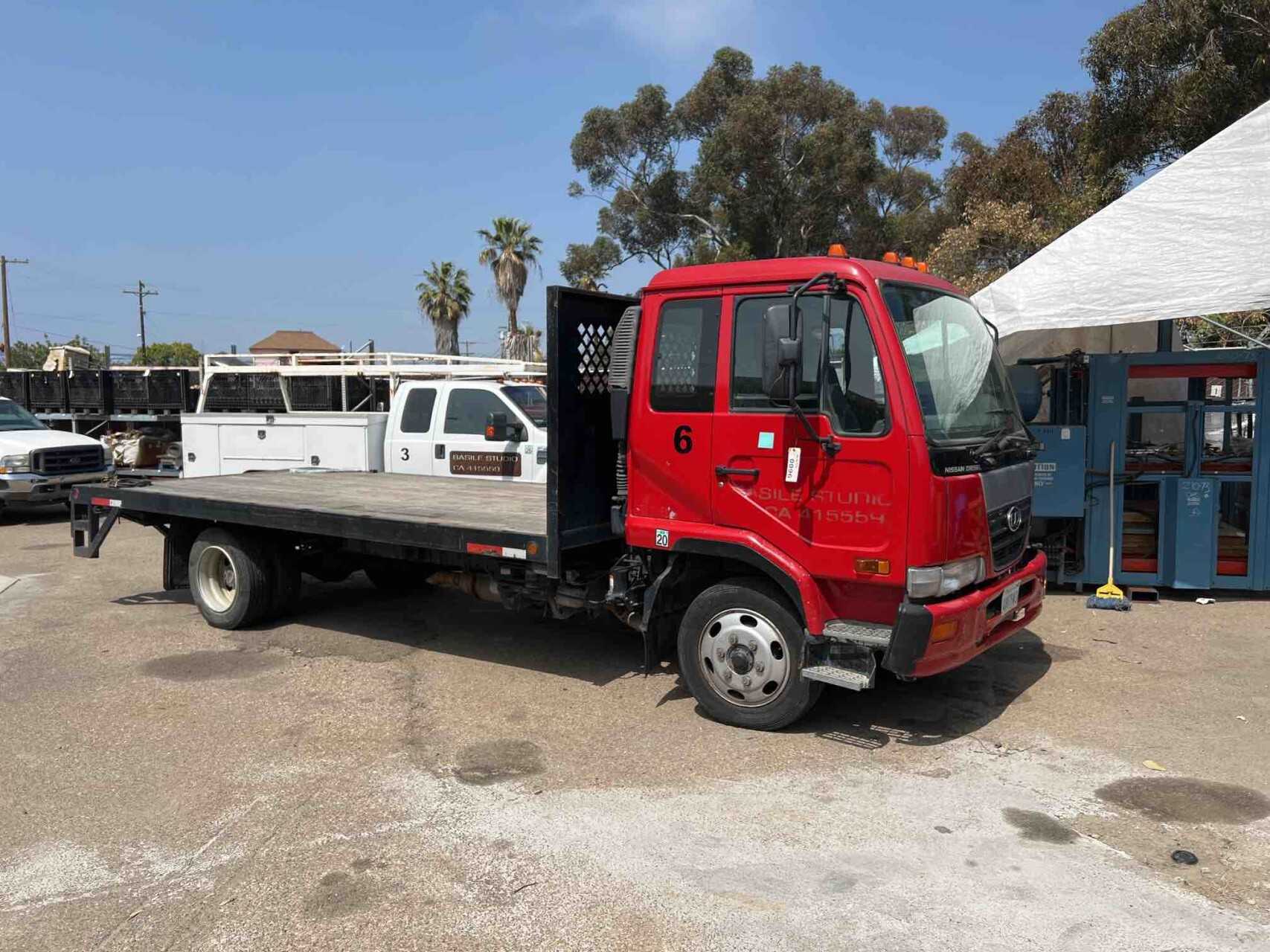 2010 Nissan UD 2000 15' Flatbed With Lift Gate - HYDRO EXCAVATOR TRUCKS 2010 Nissan UD 2000 15' Flatbed With Lift Gate - HYDRO EXCAVATOR TRUCKS
