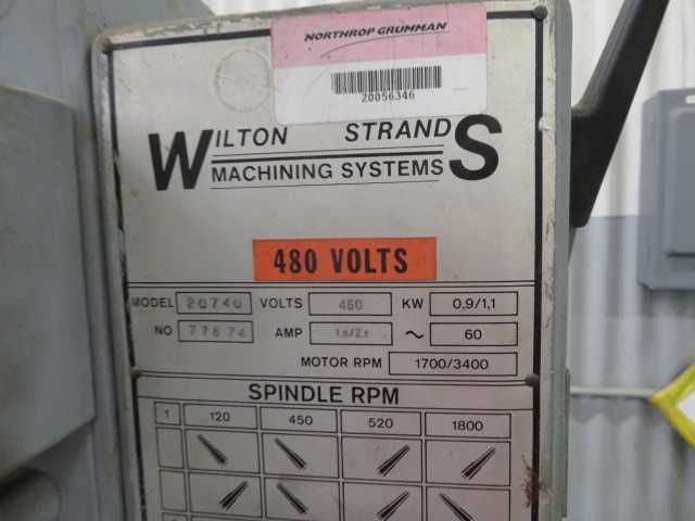 Wilton Strand Drill Press and Vice - MISCELLANEOUS
