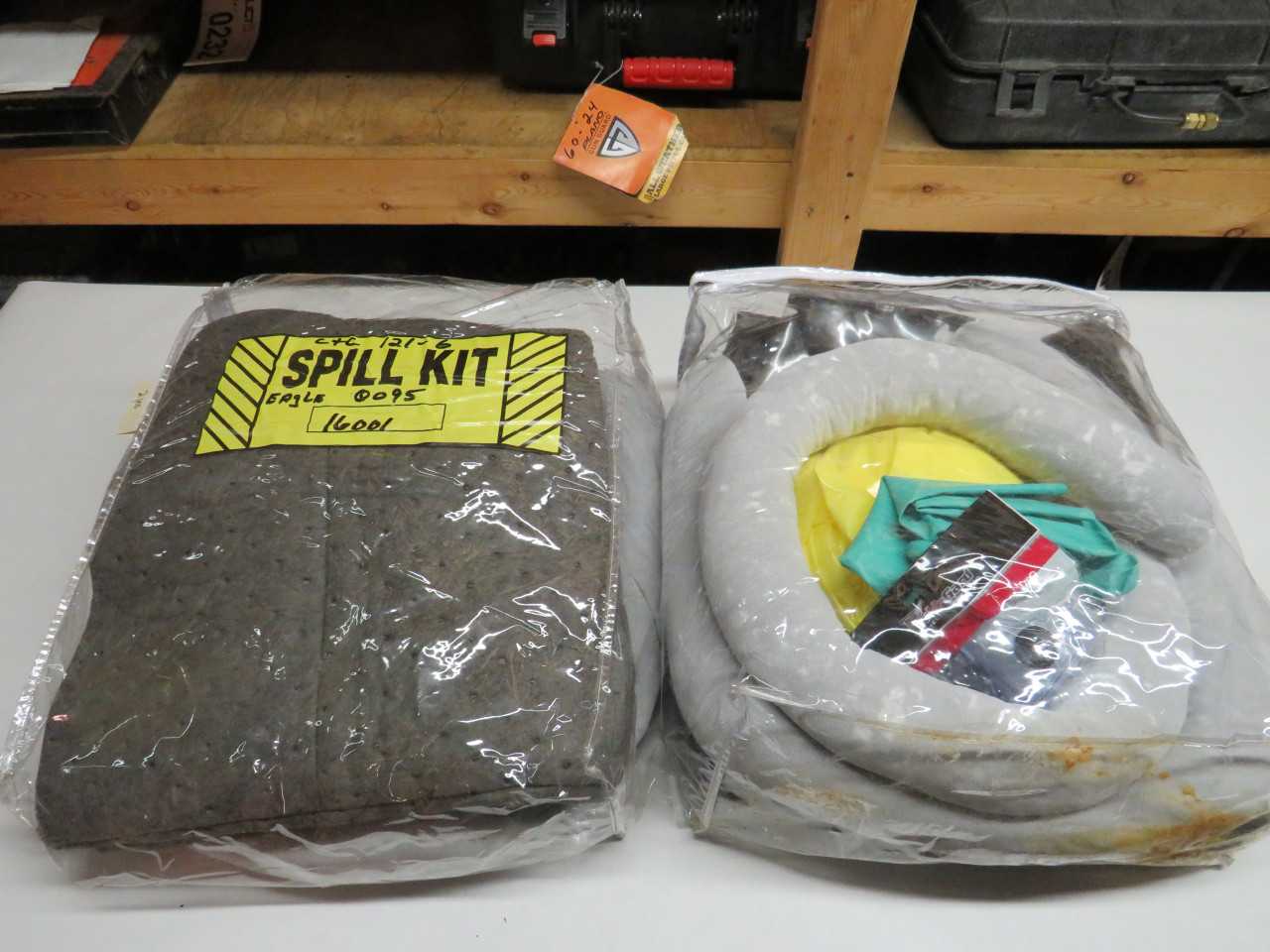 LOT OF 2 SPILL KITS - MATERIAL HANDLING