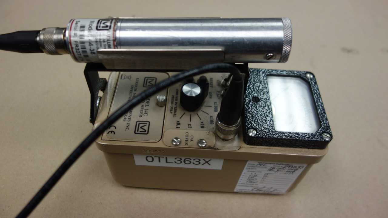 LUDLUM 14C GENERAL PURPOSE SURVEY METER - ELECTRICAL TESTING EQUIPMENT