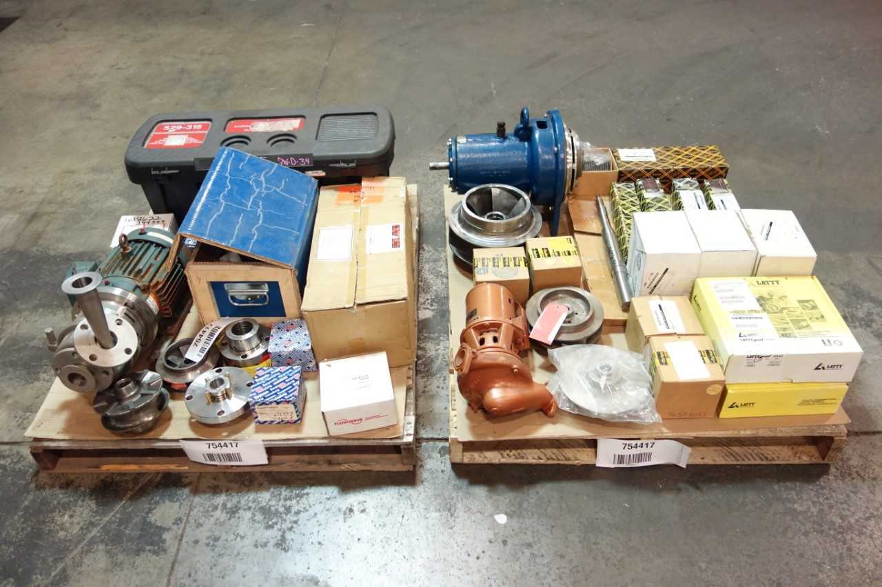 2 PALLETS OF ASSORTED PUMPS, PUMP PARTS, ACCESSORIES - PUMPS