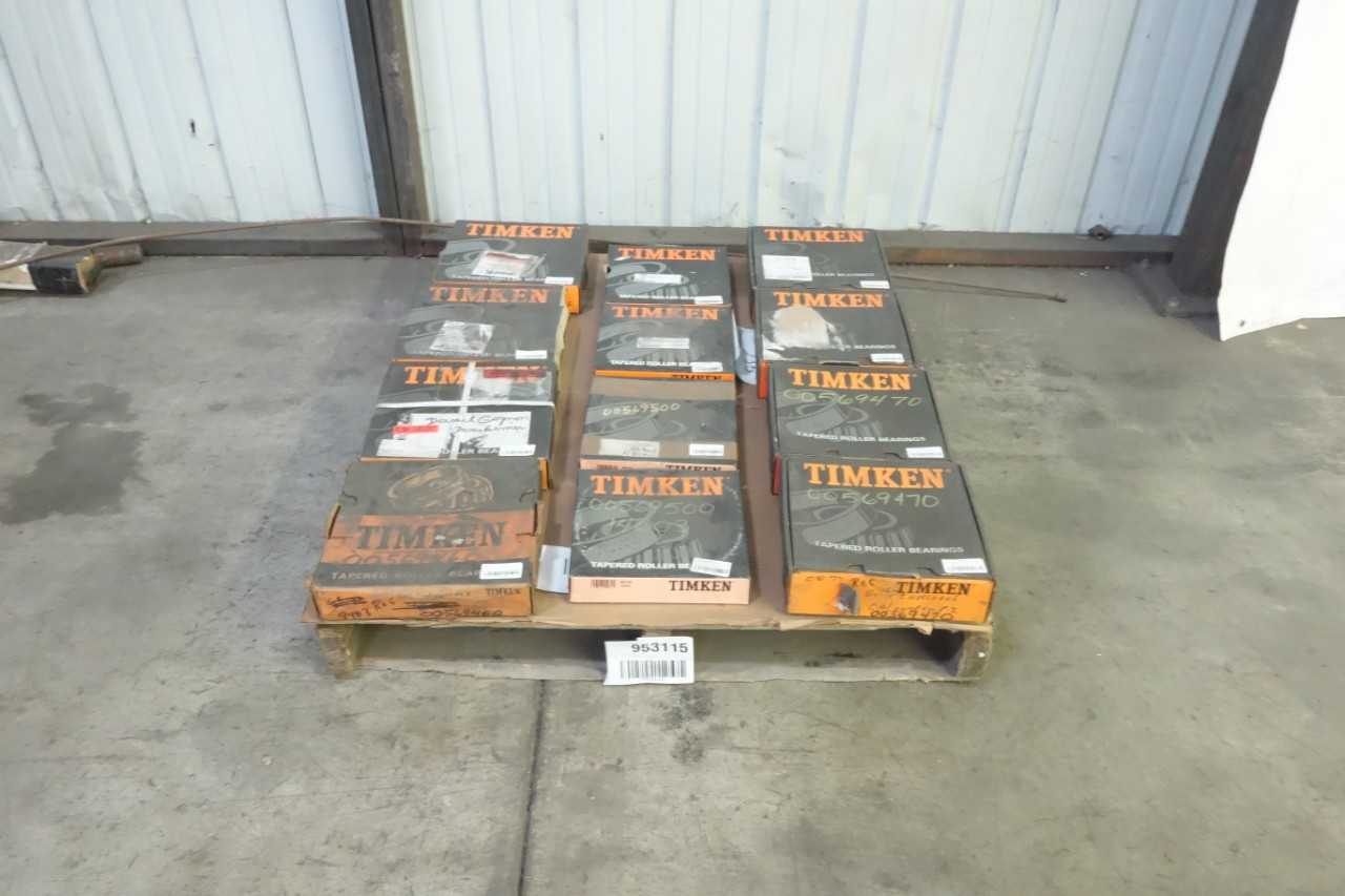 PALLET OF ASSORTED TIMKEN ROLLER BEARINGS - BEARINGS