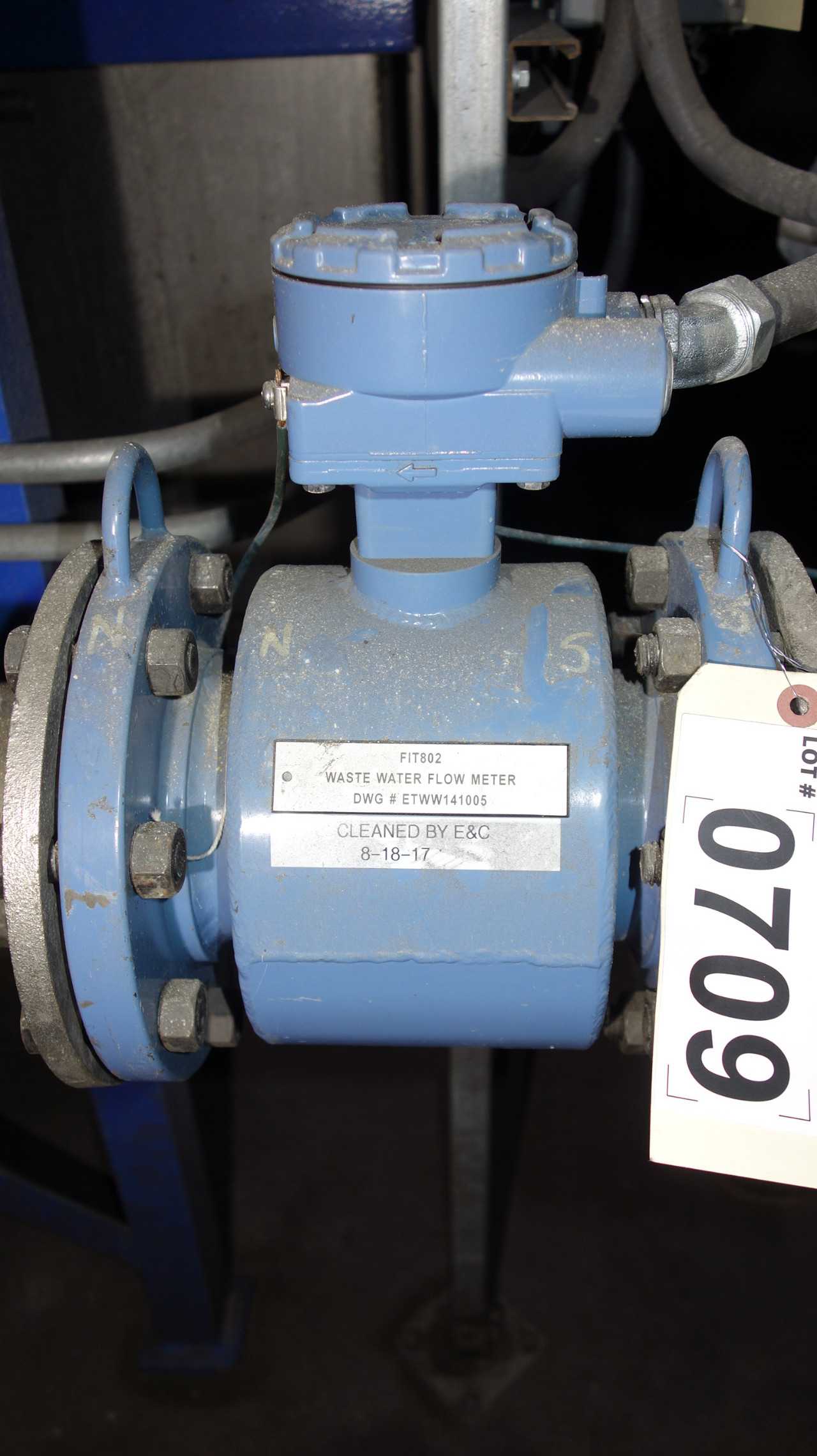 LOT OF 2 ROSEMOUNT FLOWMETERS, 8765ESA, 8712C - INSTRUMENTATION