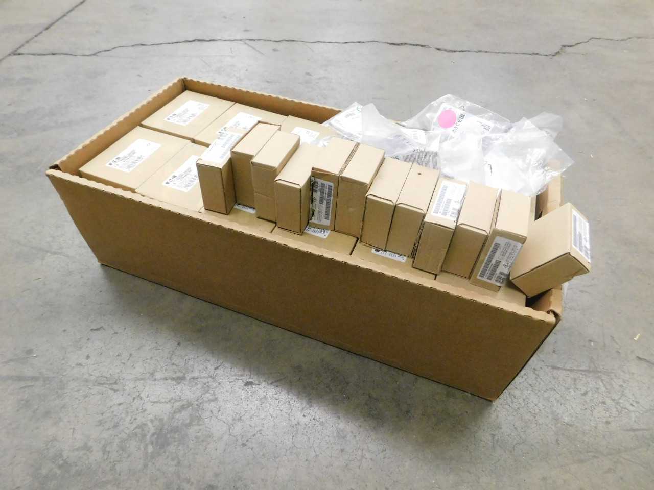 Lot of Many Electric Contact Modules, Interface Covers, and Contactor Accessories - CONTACTORS