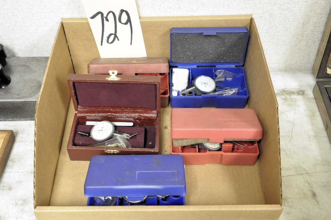 5 Various Dial Indicator Gauges in 1 Box - ELECTRIC POWER TOOLS