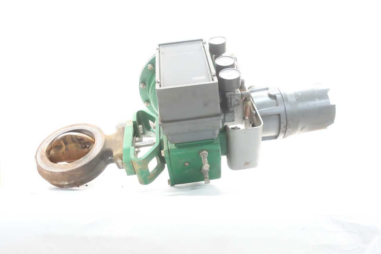 FISHER 8560 POSI-SEAL PNEUMATIC 1052 150 STEEL WAFER 3610J 4IN CONTROL VALVE - CONTROL VALVE