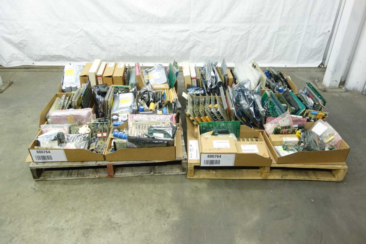 2 PALLETS OF ASSORTED PCB CIRCUIT BOARDS - AUTOMATION & CONTROLS