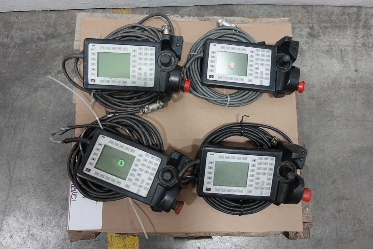 LOT OF 4 ABB ROBOT CONTROLLERS - INDUSTRIAL ROBOTS
