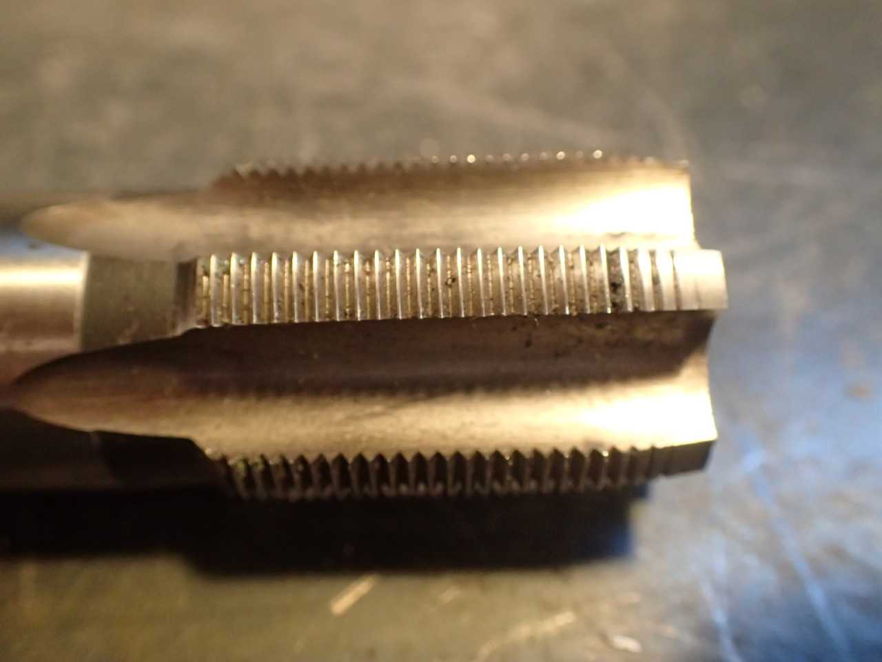 Tapco 1.173-18 #6 Locknut Hand Thread Tap: 6-Flute, HS, GH-4, USA Made - HOLEMAKING TOOLS