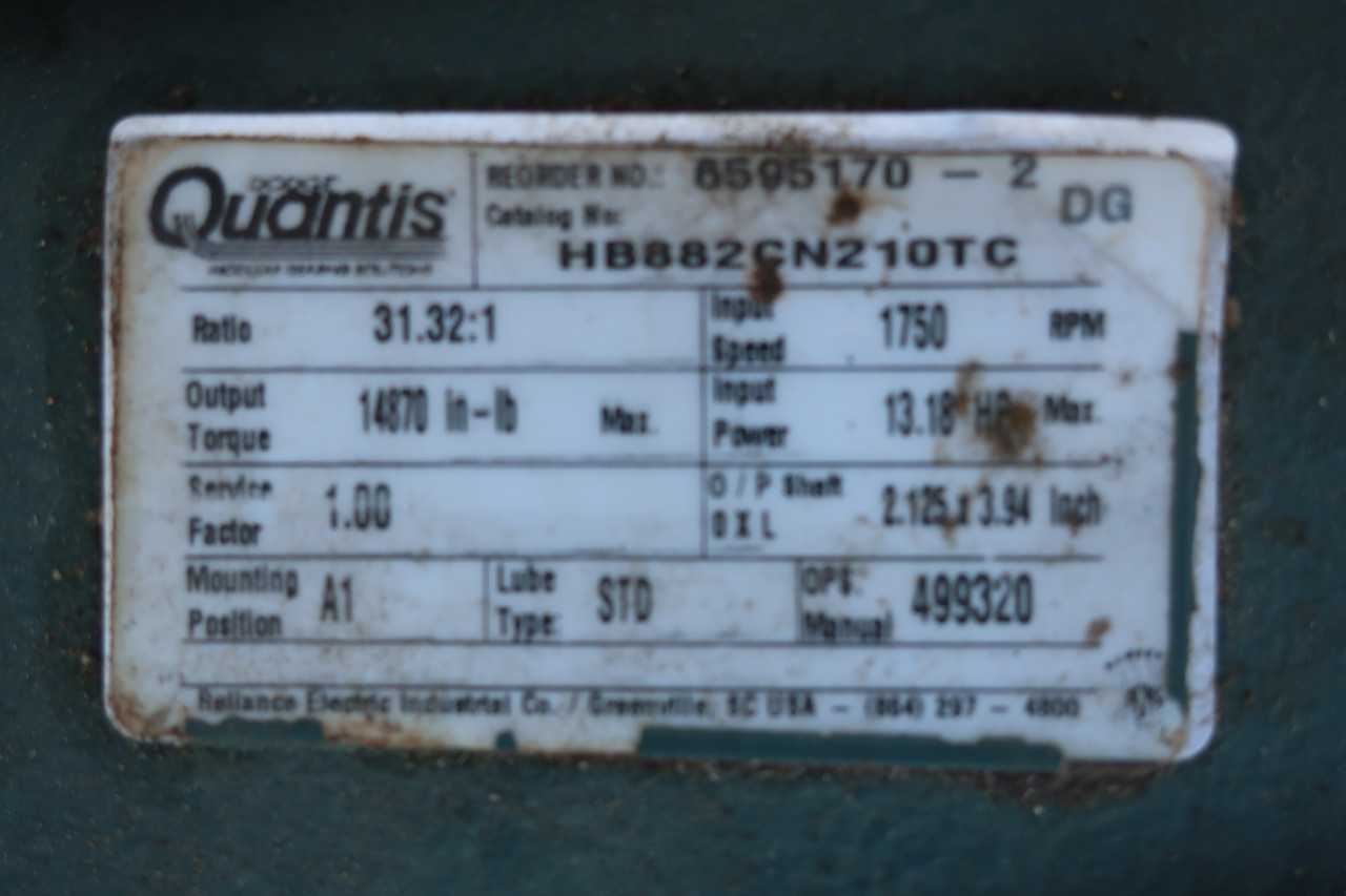SMITH-KOCH M125 - GEAR REDUCERS