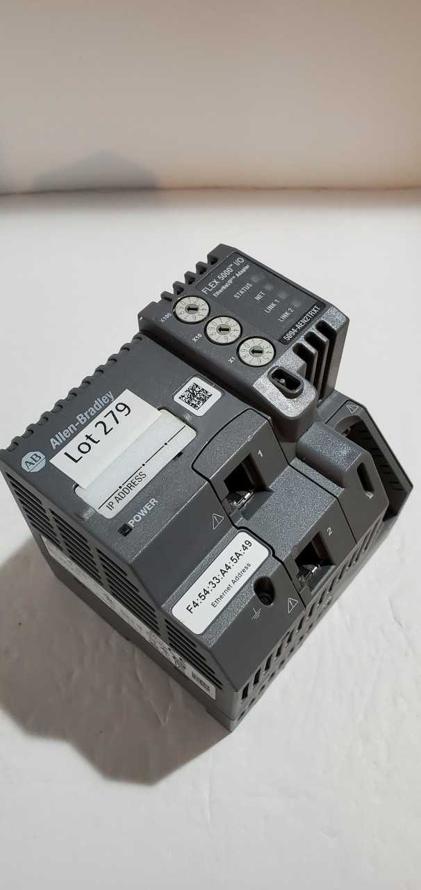 Allen Bradley Flex 5000 Ethernet Adapter - INDUSTRIAL PARTS