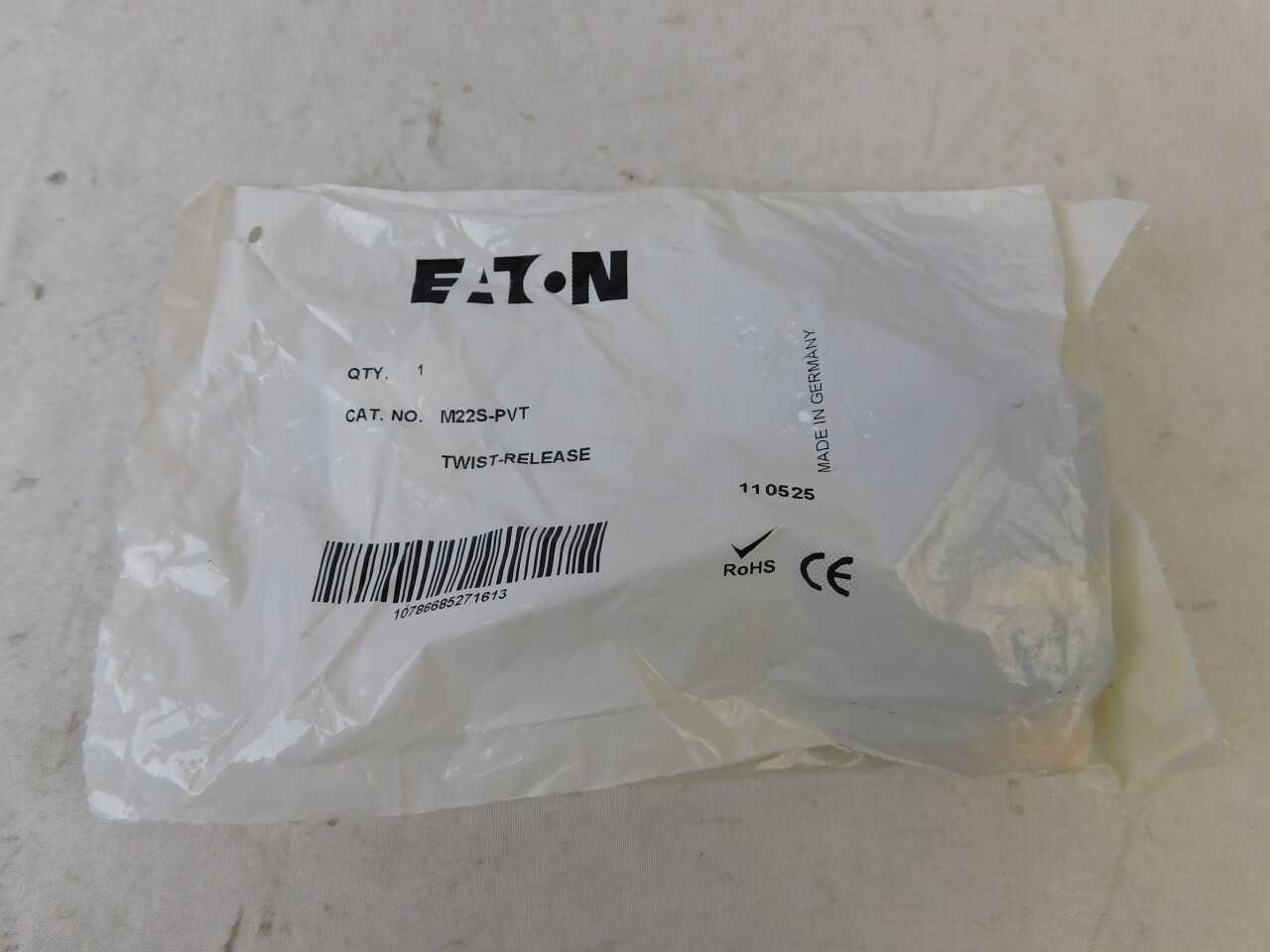 Quantity of 100x M22S-PVT Pushbuttons - VALVES