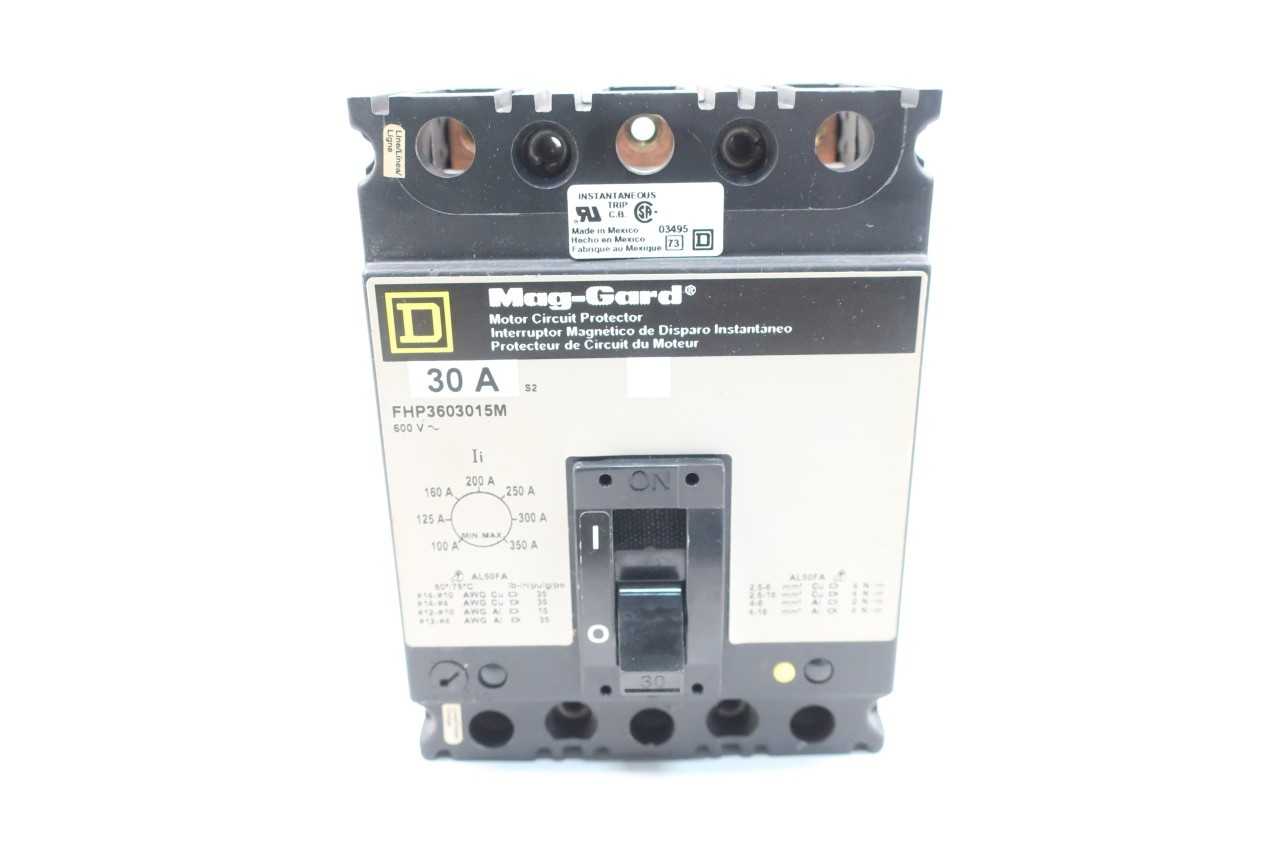 Square D FHP3603015M Mag-gard Circuit Breaker 30A - CIRCUIT BREAKERS