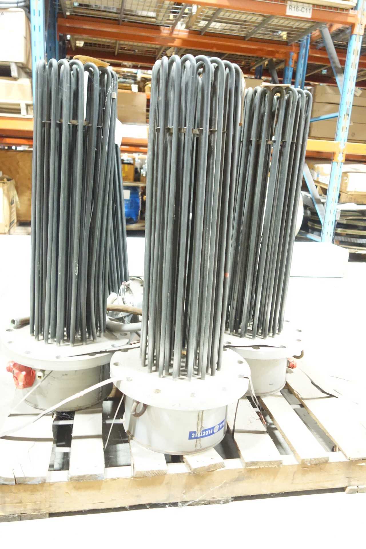 LOT OF 5 GENERAL ELECTRIC IMMERSION HEAT EXCHANGERS
