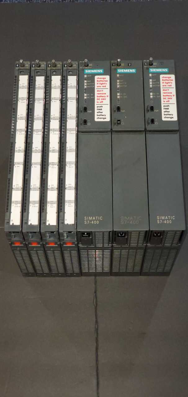 Assorted Siemens PLC cards - AUTOMATION & CONTROLS