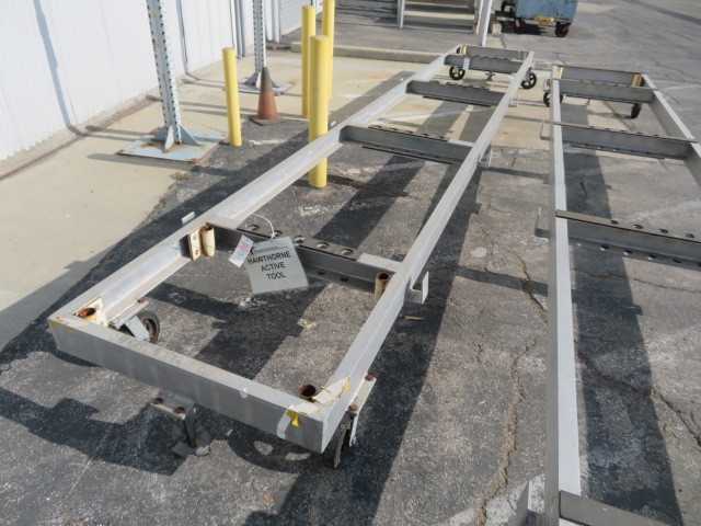 Aluminum Parts Storage Cart on Wheels - MISCELLANEOUS