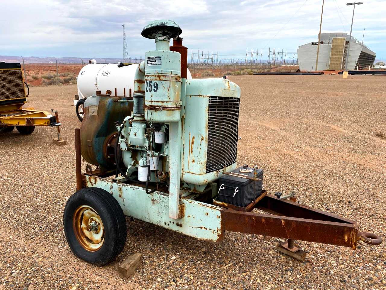 Gorman Rupp Trash Pump with Detroit Diesel Engine - PUMPS