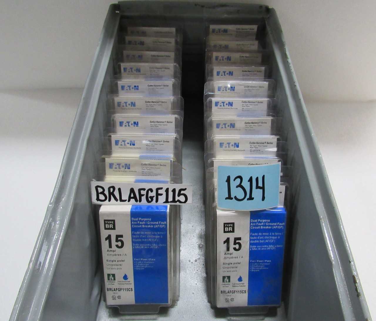 LOT OF EATON RESIDENTAL BREAKERS - MISCELLANEOUS LOT OF EATON RESIDENTAL BREAKERS - MISCELLANEOUS