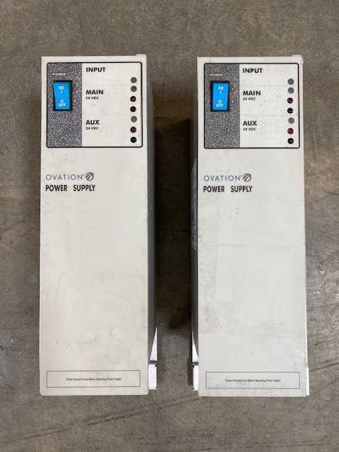 Set of 2 MAGNETEK WH1-2FF 1X00024H01 24V-DC 12A & 8A POWER SUPPLIES - Used - Bench Tested - INDUSTRIAL PARTS Set of 2 MAGNETEK WH1-2FF 1X00024H01 24V-DC 12A & 8A POWER SUPPLIES - Used - Bench Tested - INDUSTRIAL PARTS
