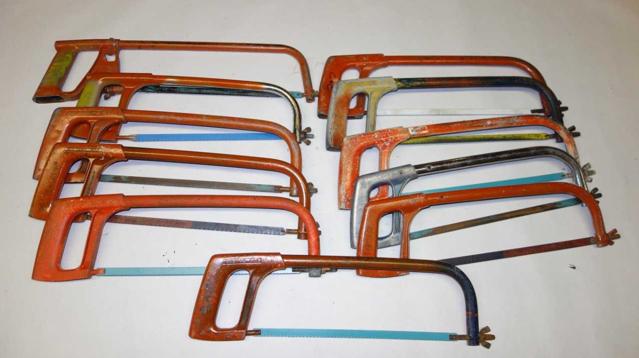 LOT OF 11 ECLIPSE 20T HACKSAWS - HAND TOOLS