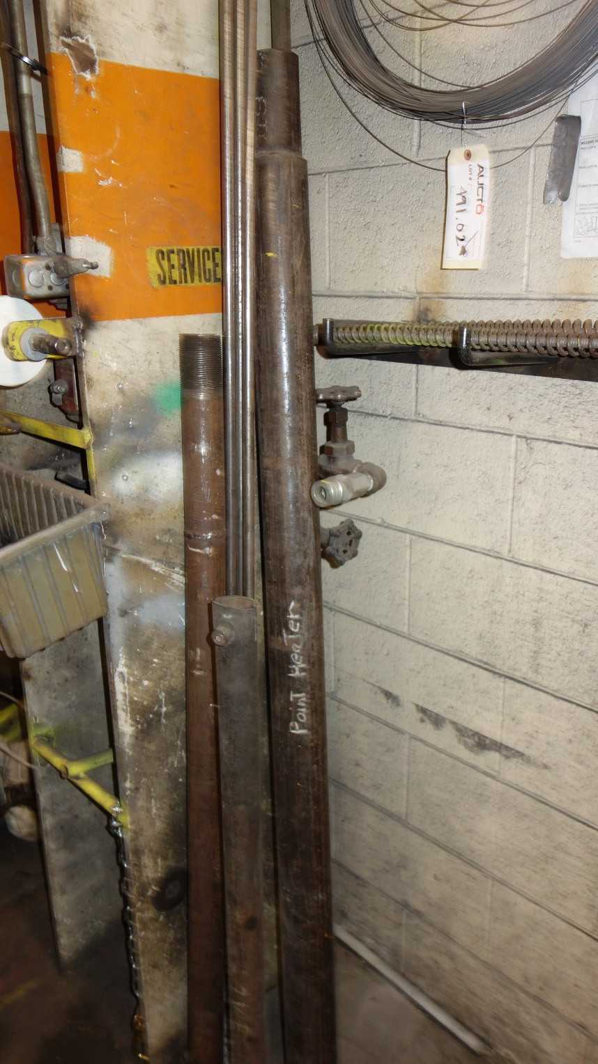 LOT OF ASSORTED WIRE & PIPING - ELECTRICAL COMPONENTS