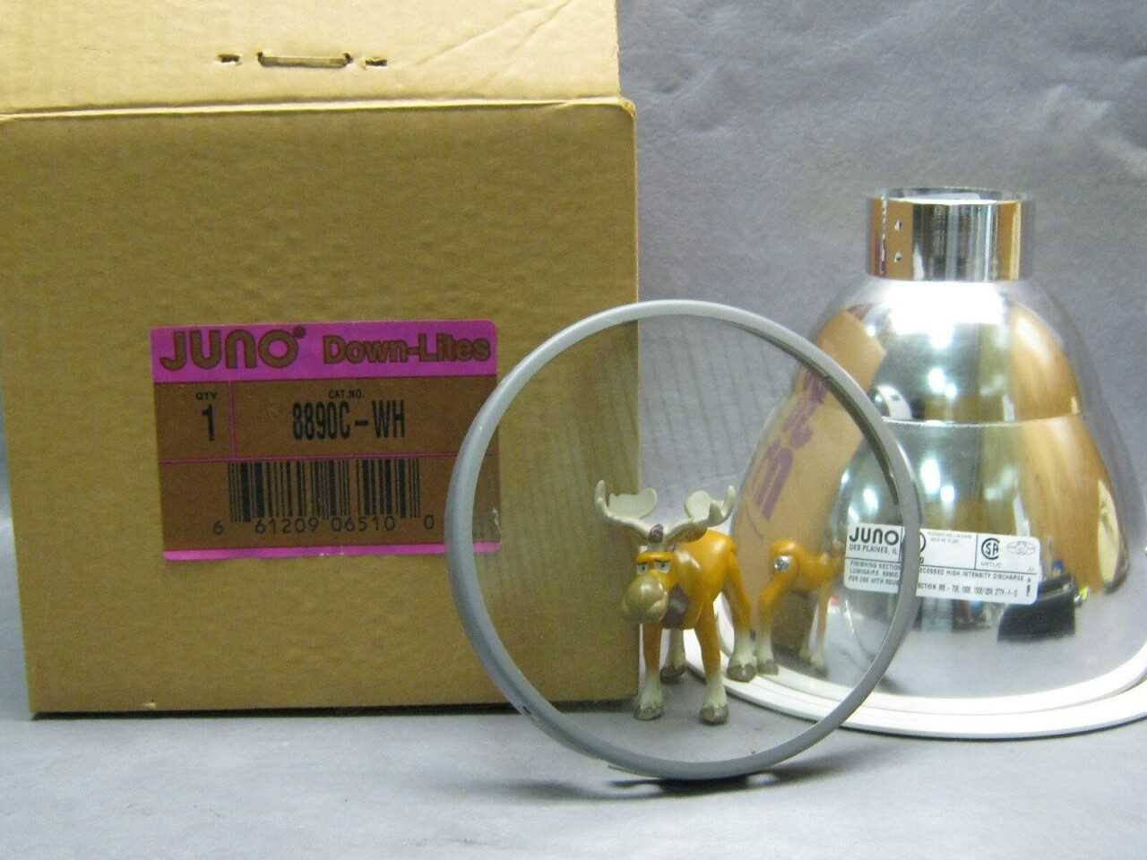 (8) Juno Down-Lites 8890C-WH 8" Nonport MH Open Mult Clr. - LIGHTING (8) Juno Down-Lites 8890C-WH 8" Nonport MH Open Mult Clr. - LIGHTING