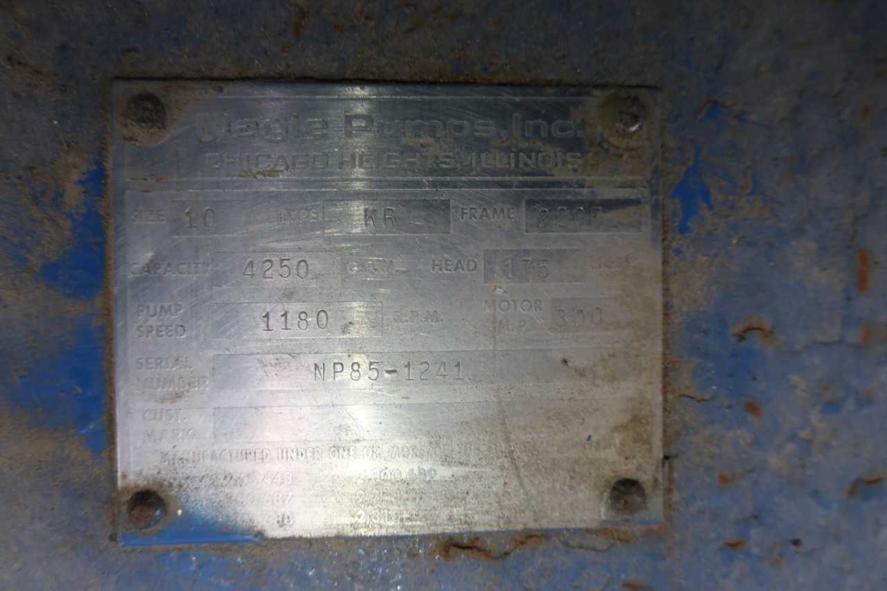 NAGLE SIZE 10 CENTRIFUGAL PUMP ASSEMBLY - CENTRIFUGAL PUMP