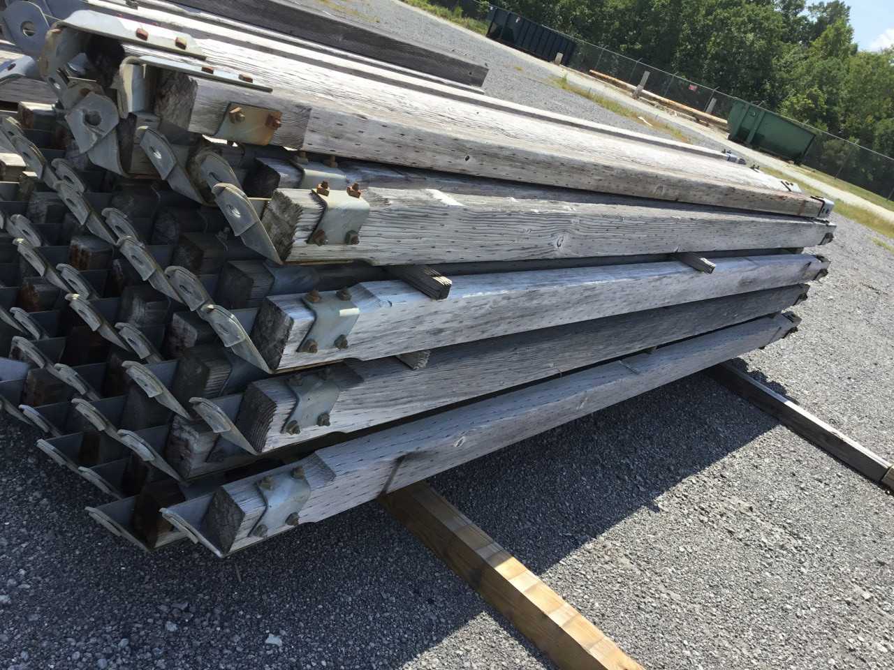 A Lot of Wooden Poles - ELECTRIC POWER TOOLS
