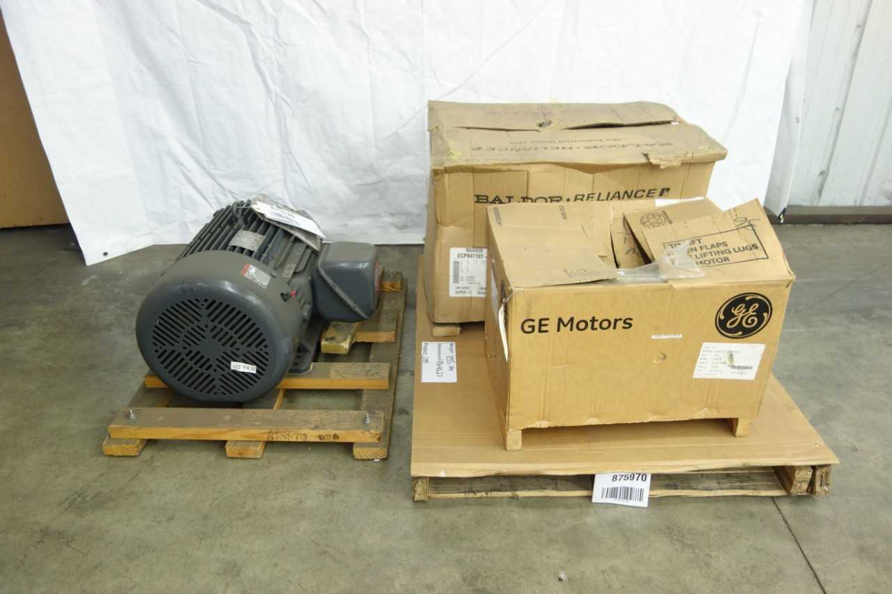 LOT OF 3 AC MOTORS - ELECTRIC MOTORS