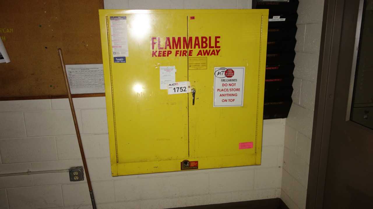 SE-CUR-ALL FLAMMABLE SAFETY STORAGE CABINET - TOOL STORAGE