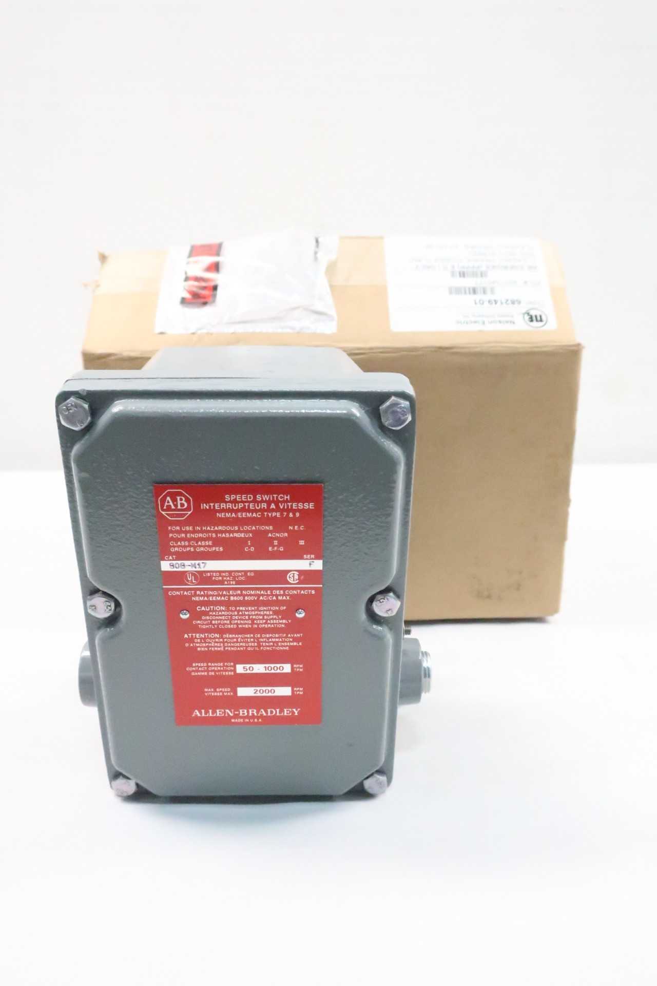 Allen Bradley 808-M17 Speed Switch - AUTOMATION & CONTROLS Allen Bradley 808-M17 Speed Switch - AUTOMATION & CONTROLS