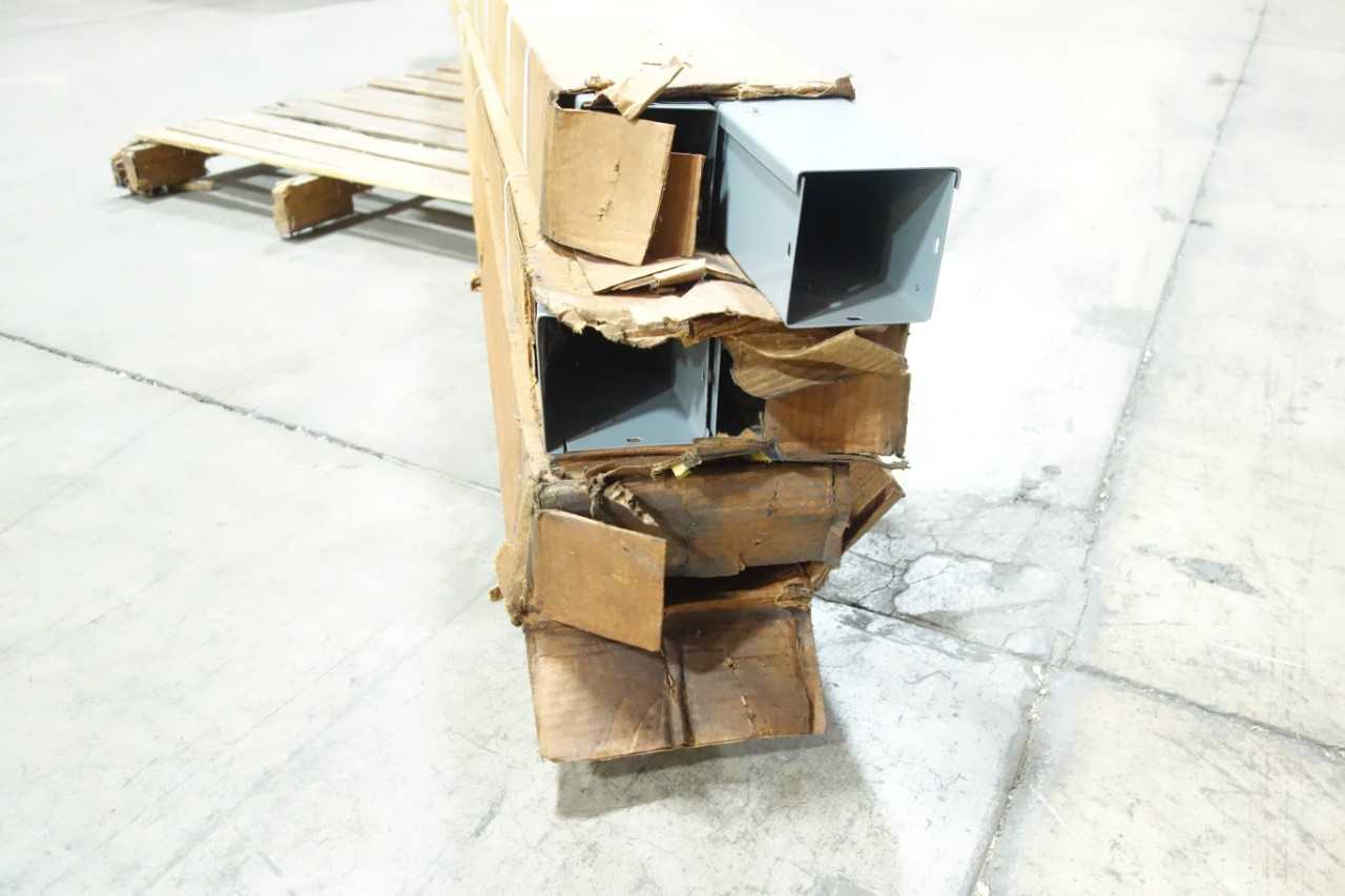 LOT OF SQUARE D LDB410 SQUARE DUCT GENERAL PURPOSE WIRE WAY UNITS - ELECTRICAL COMPONENTS