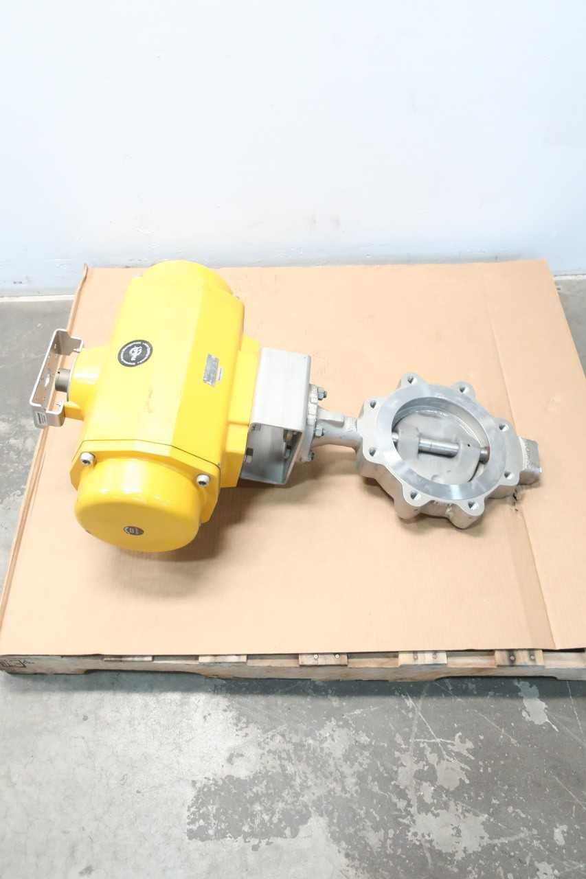 VANESSA PNEUMATIC STAINLESS STAINLESS LUGGED 8IN BUTTERFLY VALVE - VALVES VANESSA PNEUMATIC STAINLESS STAINLESS LUGGED 8IN BUTTERFLY VALVE - VALVES