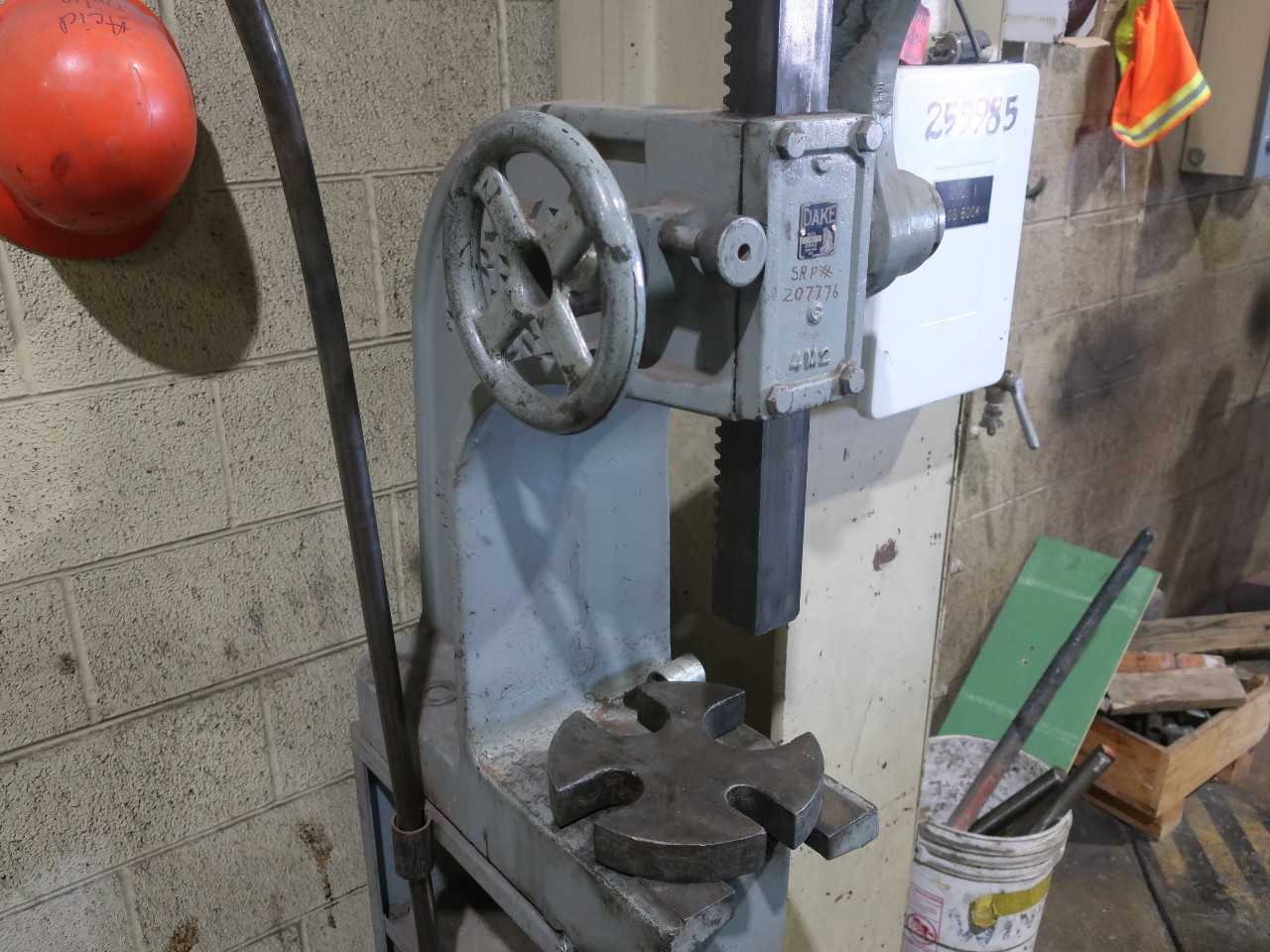 5 ton arbor press, 16" - MECHANICAL STAMPING PRESSES