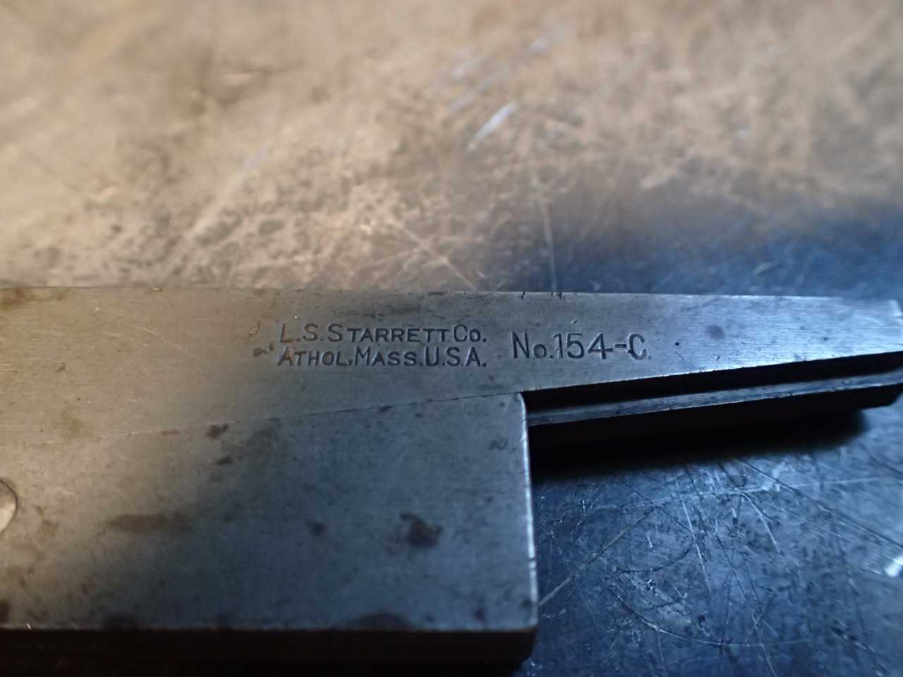 Starrett 154-C Machinist Mill .660"-.980" Adjustable Height Parallel .275" Thick - ELECTRIC POWER TOOLS