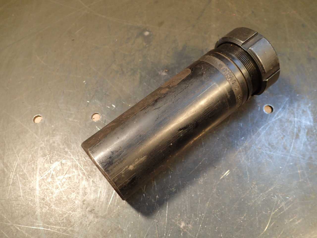Balas S16-6"-C8 Flexi-Grip C8 Collet Chuck: 2" Straight Shank, 6" Long - HOLEMAKING TOOLS
