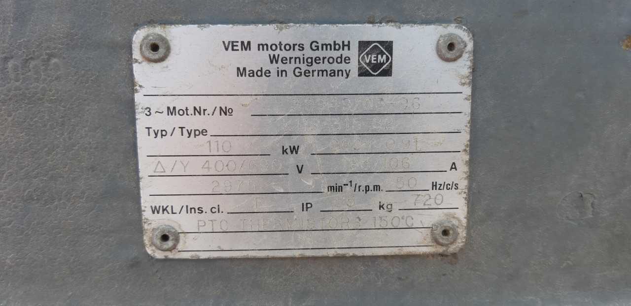 1 pallet of used VEM electrical motor - ELECTRIC MOTORS