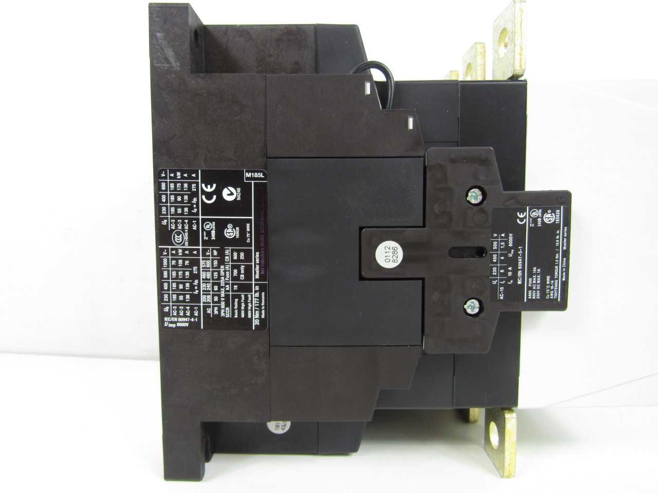 Quantity of 1x XTCE185L22TD Contactors - CONTACTORS