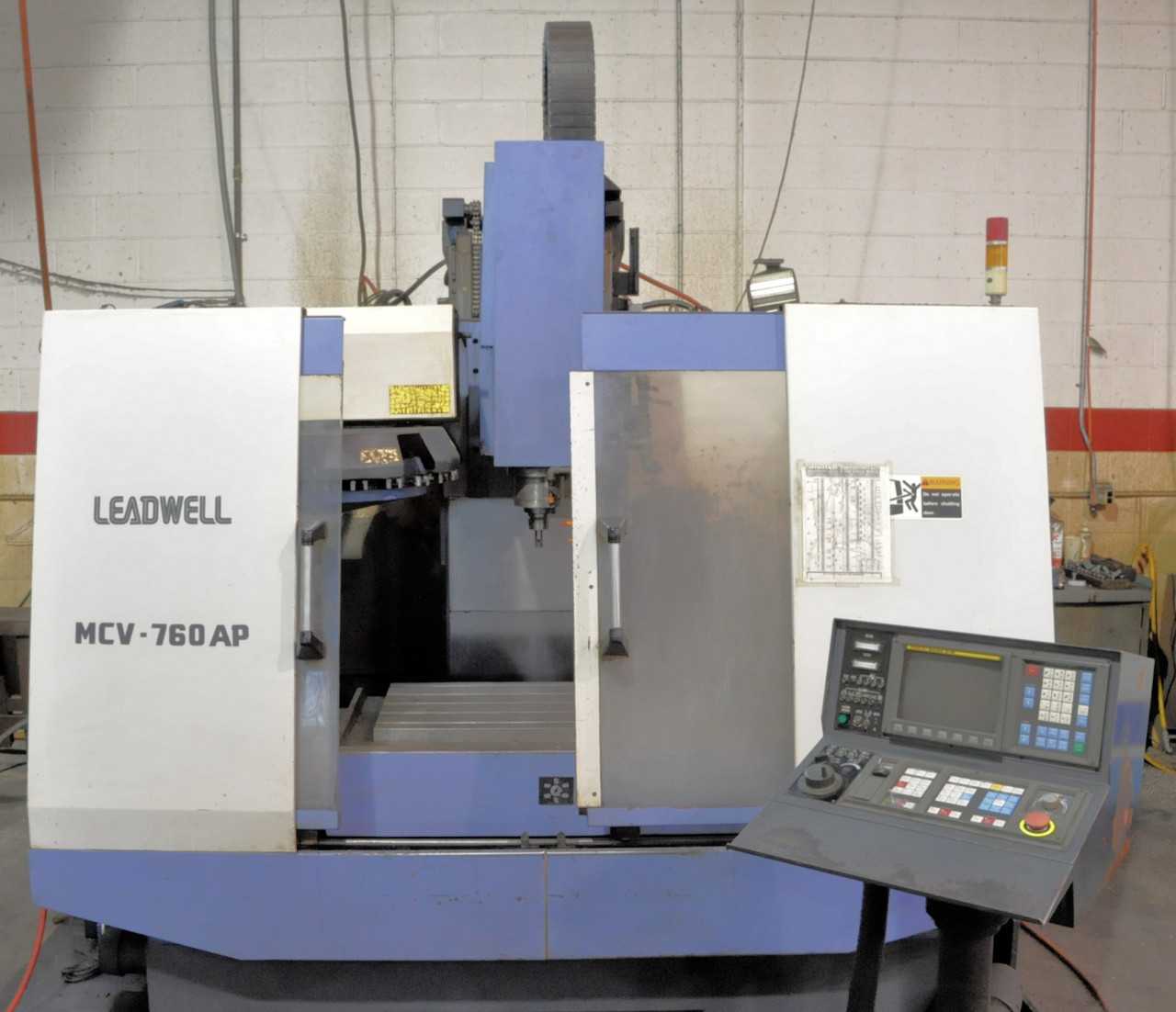 Leadwell MCV-760 CNC Vertical Machining Center - VERTICAL MACHINING CENTERS