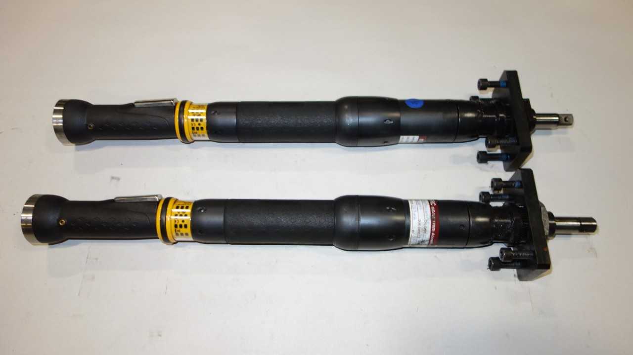 LOT OF 2 ATLAS COPCO ETD ST81-90-13-T26 ELECTRIC TENSOR STRAIGHT NUTRUNNERS - ELECTRIC POWER TOOLS