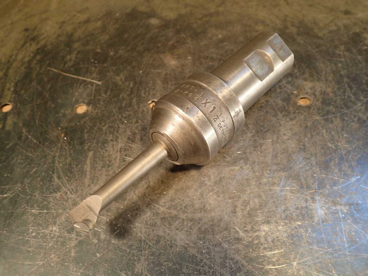 Putnam HR5-ZKQ 3/4" End Mill Drill Tool Holder: 1-1/4" Weldon Straight Shank USA - MACHINING ACCESSORIES & TOOLING