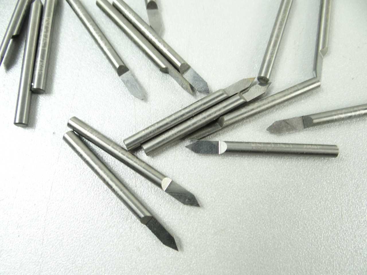 Lot of 20 Micro100 Solid Carbide Engraving Cutters - MISCELLANEOUS