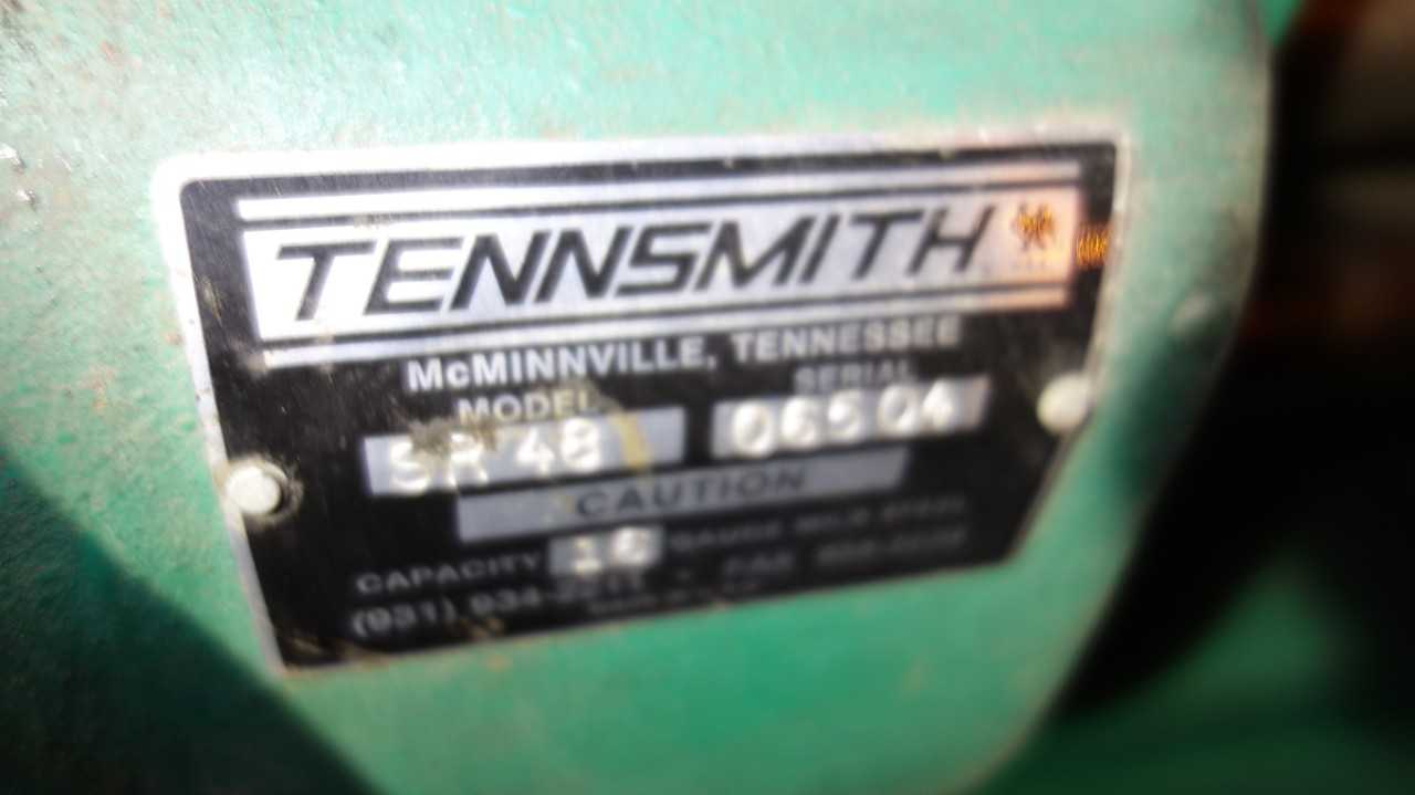 TENNSMITH SR48 GEAR DRIVEN SLIP ROLLER - MACHINING ACCESSORIES & TOOLING
