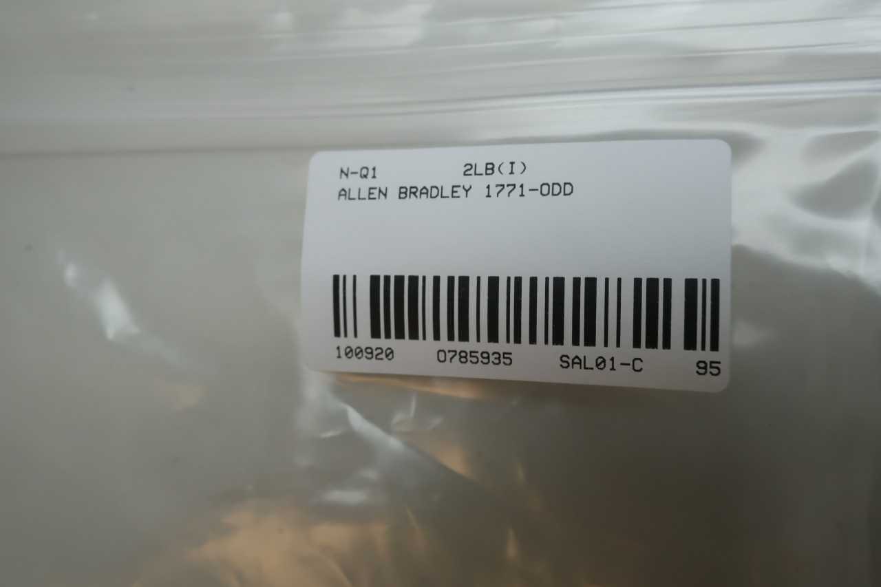 ALLEN BRADLEY 1771ODD ISOLATED SER B OUTPUT MODULE - AUTOMATION & CONTROLS