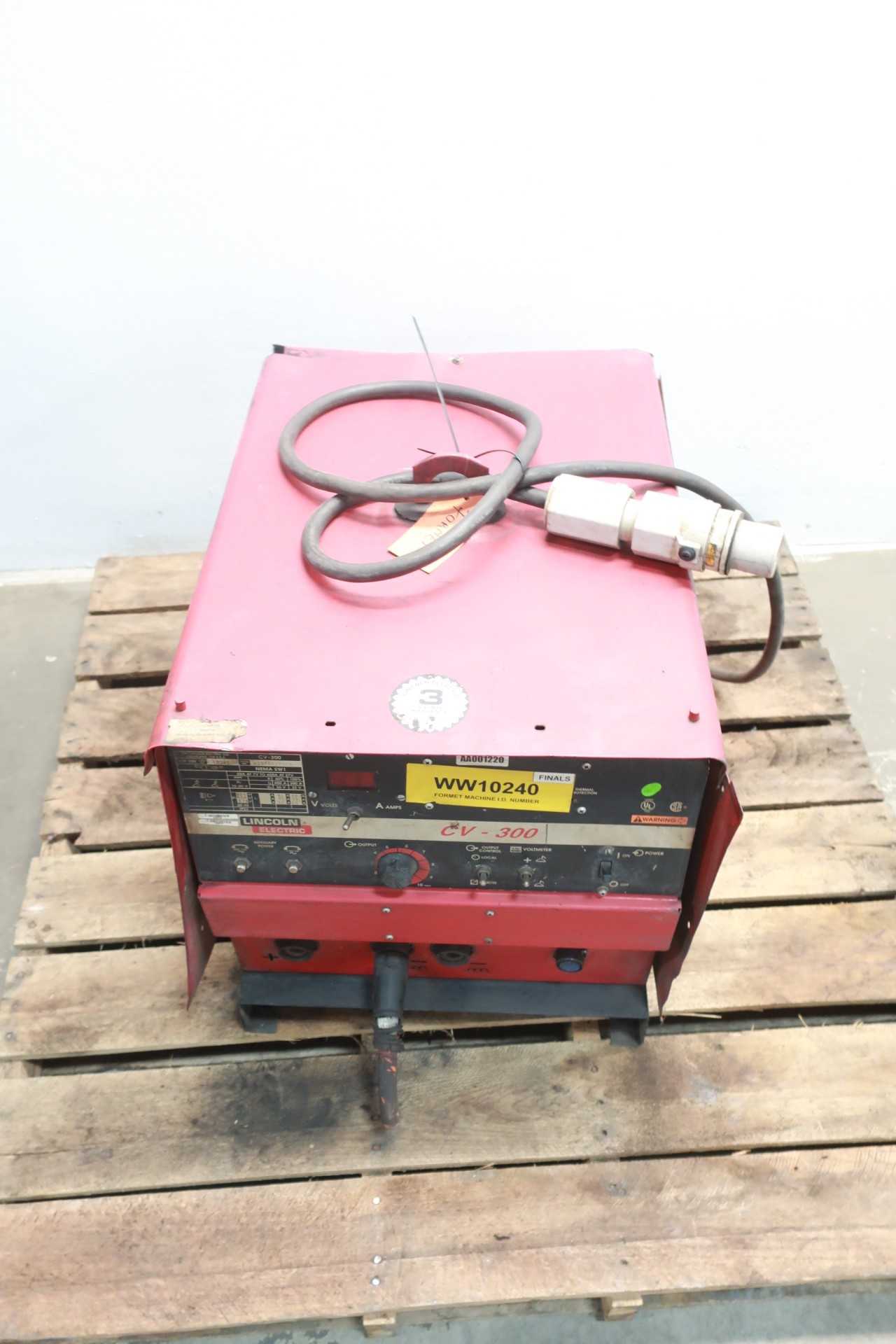 LINCOLN ELECTRIC CV-300 IDEALARC 3PH 230/460/575V-AC MIG WELDER - WELDING EQUIPMENT